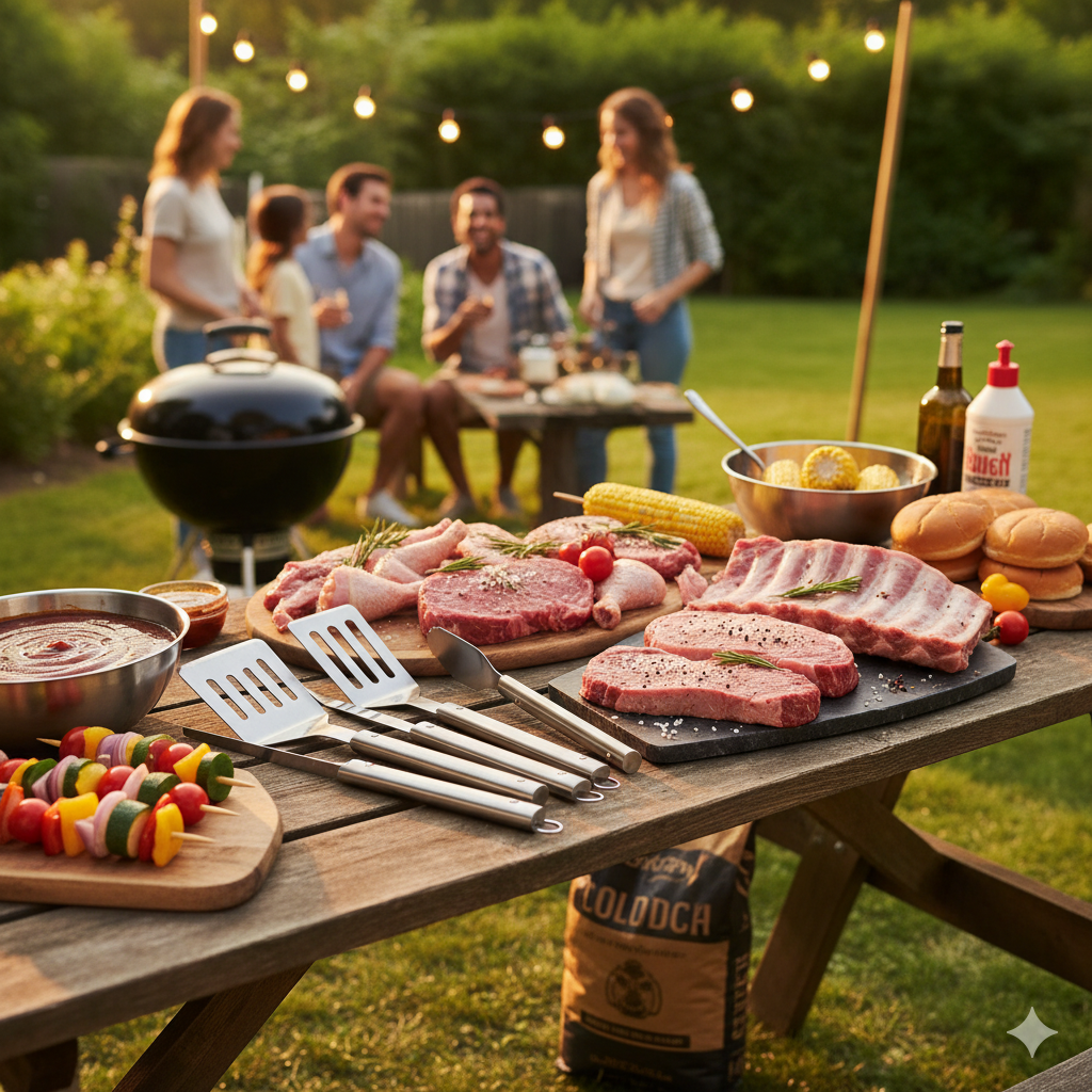 BBQ grills, barbecue tools, grilling accessories, outdoor cooking, BBQ utensils, portable grill, charcoal grill, gas grill, grilling set, BBQ essentials