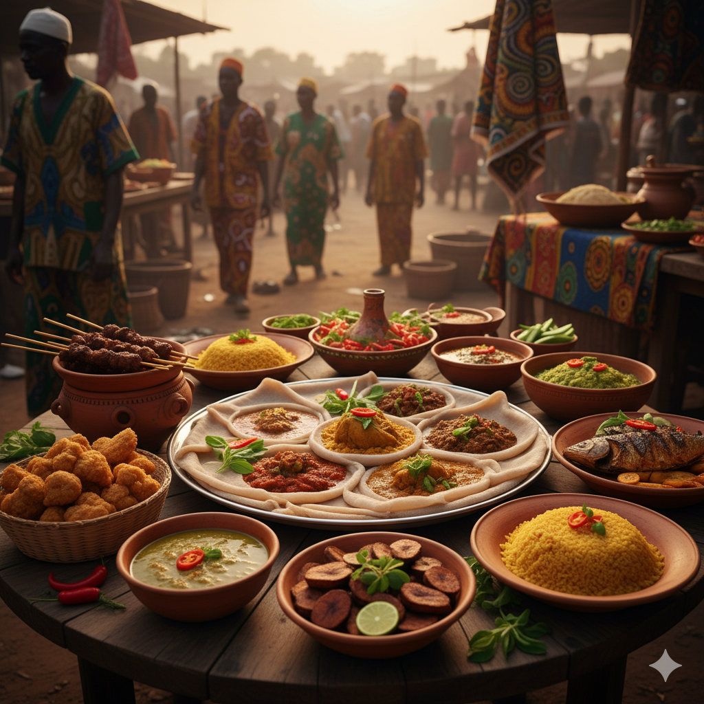 Discover a wide range of African food grocery items — fresh, authentic, and full of traditional flavors, bringing the taste of Africa to your kitchen.