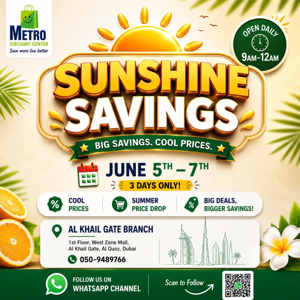 une 5-7 deals in Al Khail Gate Dubai Weekend shopping offers in Al Quoz Best discount store in Al Khail Gate Grocery deals June 5-7 Dubai Household items sale Al Khail Gate Food offers in Al Quoz Dubai Budget shopping in Dubai Family shopping deals in Al Khail Gate West Zone Mall shopping offers Chocolates and snacks deals Dubai Weekend promotions in Al Khail Gate Affordable shopping in Al Quoz Dubai Dubai discount store near me June weekend sale Dubai Daily essentials offers in Al Khail Gate Dubai